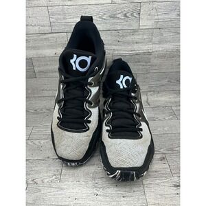 Nike KD 15 Black White Marbled Basketball Shoes DC1975-101 Mens Size 8